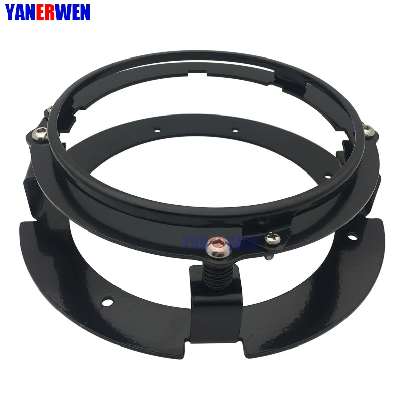 Кронштейн для мотоцикла 5 3/4 дюйма кронштейн фары 75 Круглый Монтажный кольцевые