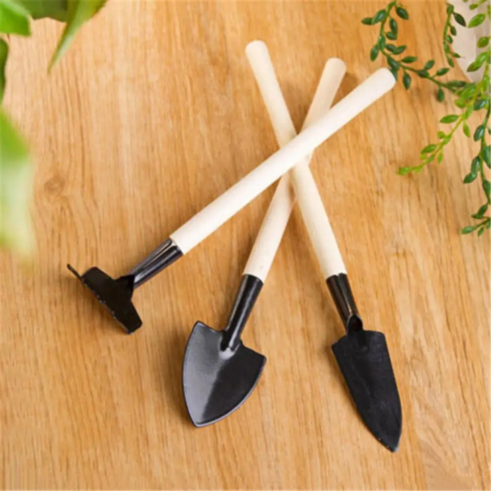 3 шт./компл. садовые аксессуары мини лопатка борона цветочный горшок лопаты для