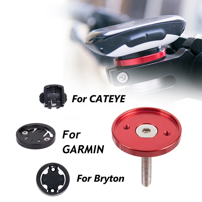 

Road Bike Computer Holder stem top cap bicycle stopwatch GPS ultralight Mount For GARMIN Bryton CATEYE