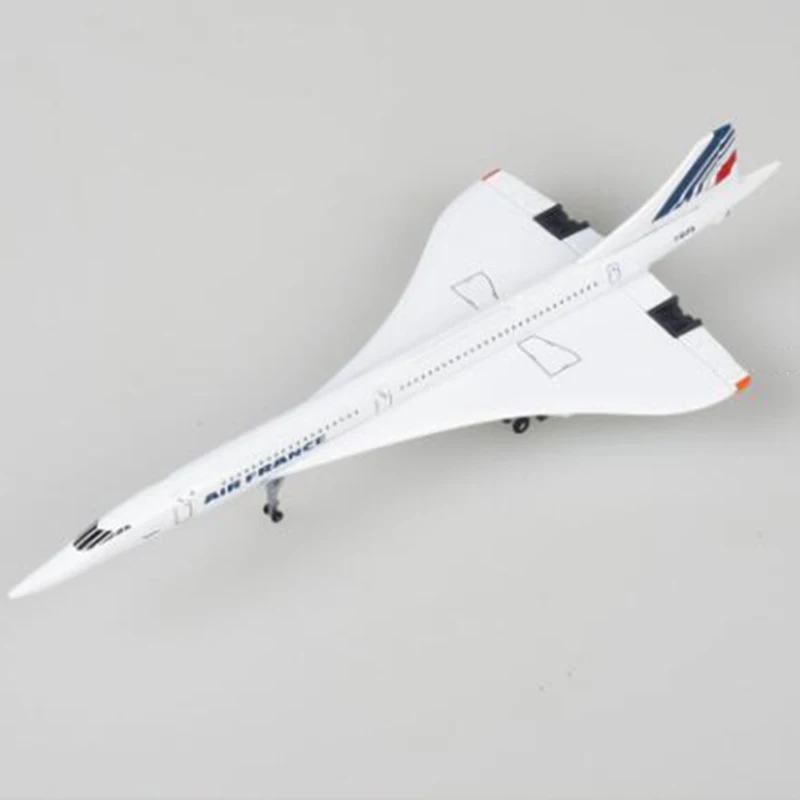 Коллекционная модель самолета из сплава 15 см 1:400 Concorde Air Франция коллекция для