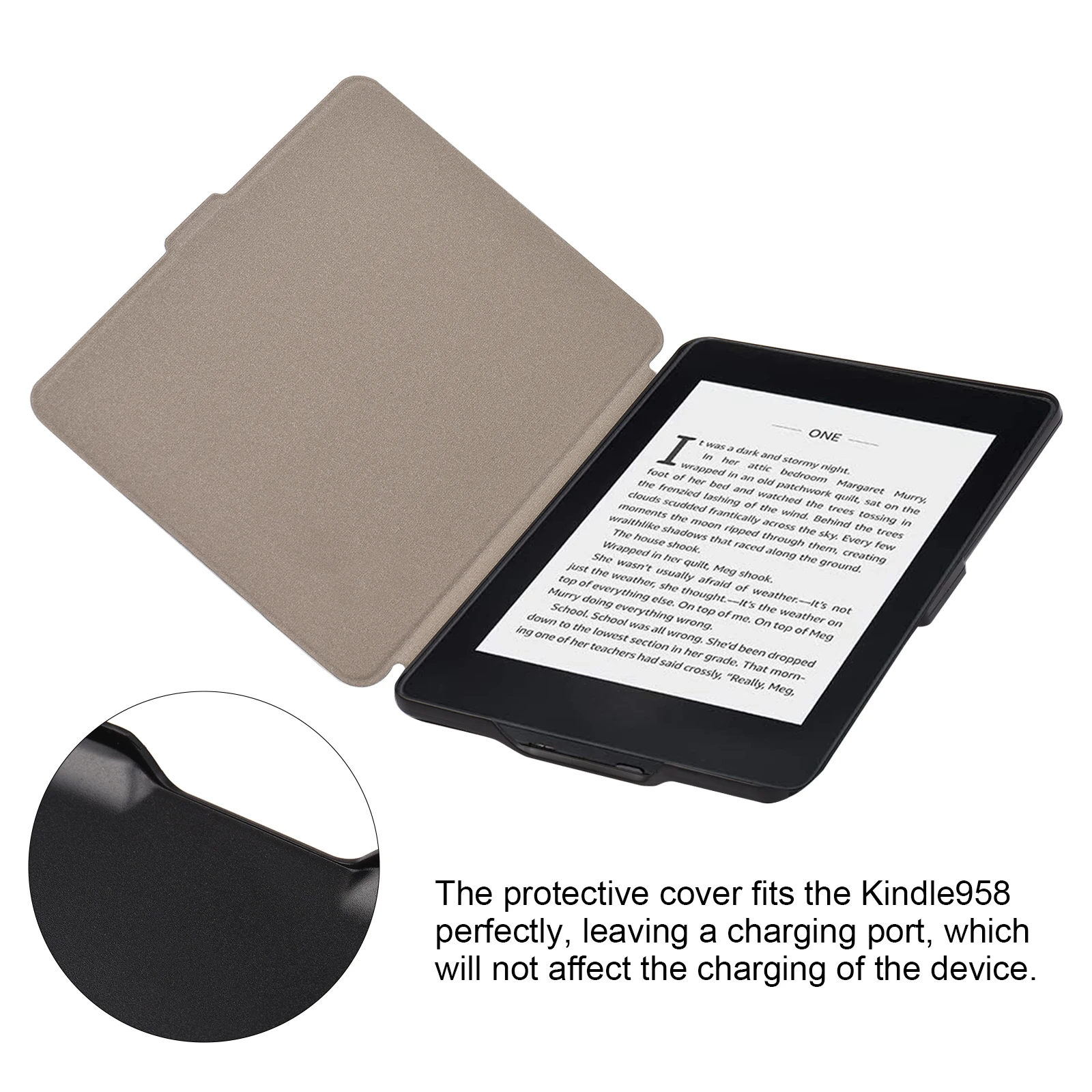 E-book Leather Case for Kindle 958(10th Generation 2019 Release) - Premium PU Protective Cover with Auto Sleep/Wake | Компьютеры и