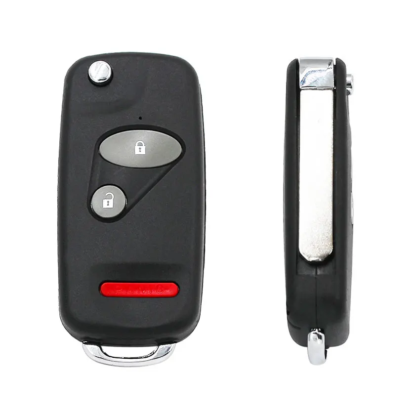 2 + 1 кнопочный модифицированный складной чехол-книжка для дистанционного ключа