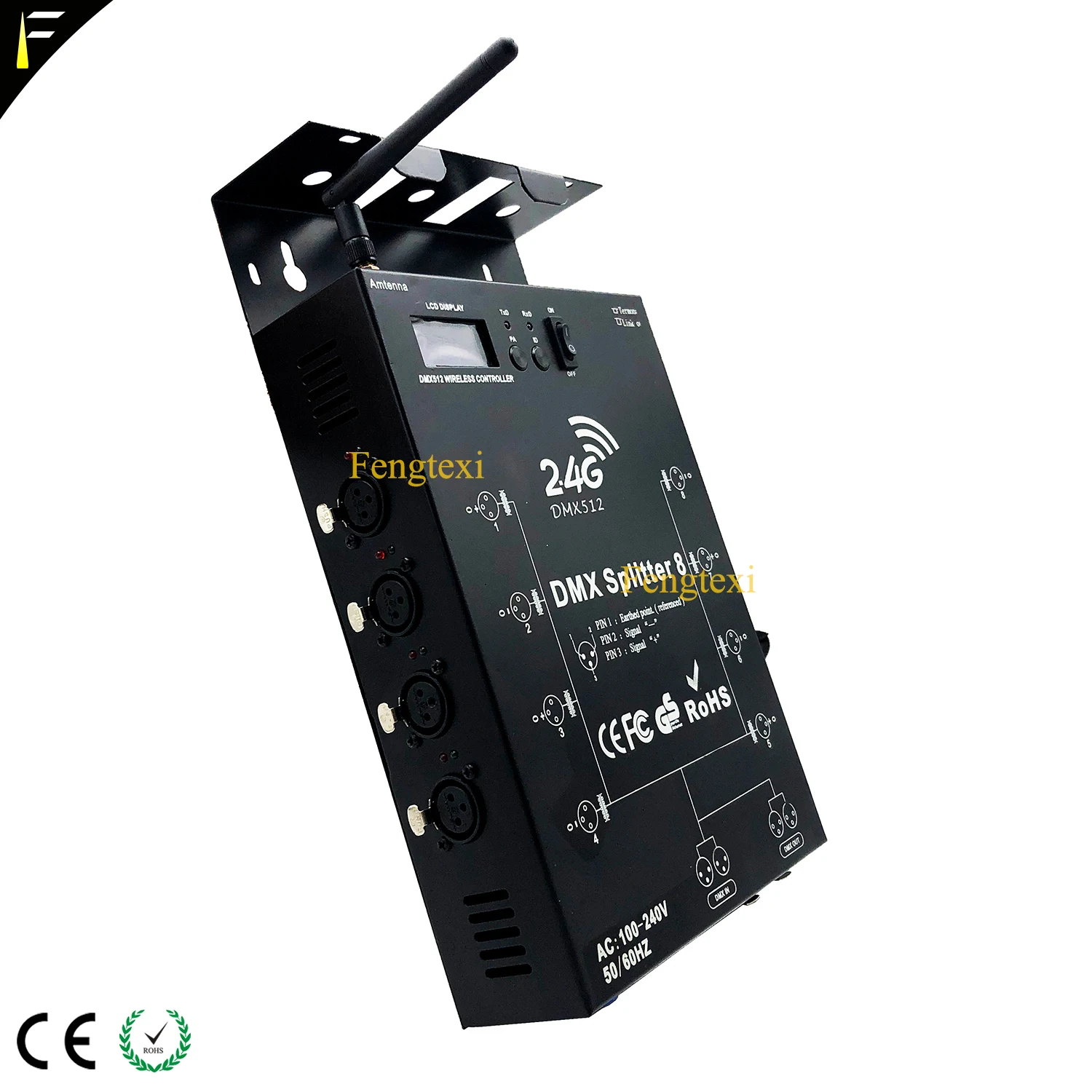 Сплиттер DMX512 с усилителем сигнала 2 4 ГГц|Эффект освещения сцены| |