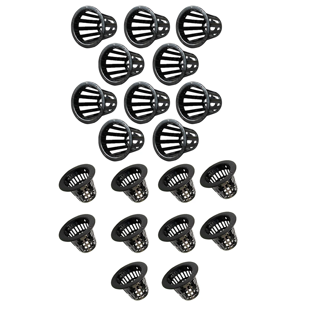 20 шт. щелевая сетка Сверхмощный фильтр для растений ведро корзина гидропоники