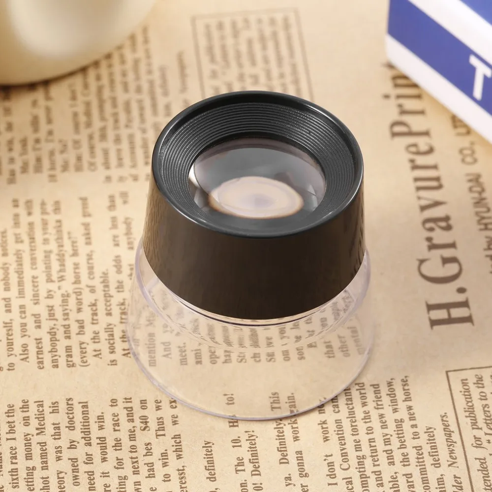 ACEHE 10X Magnifier Loupes Distortion-free Inspecting for Stamps Photography Coins Currency Detecting Counterfeit Documents | Инструменты