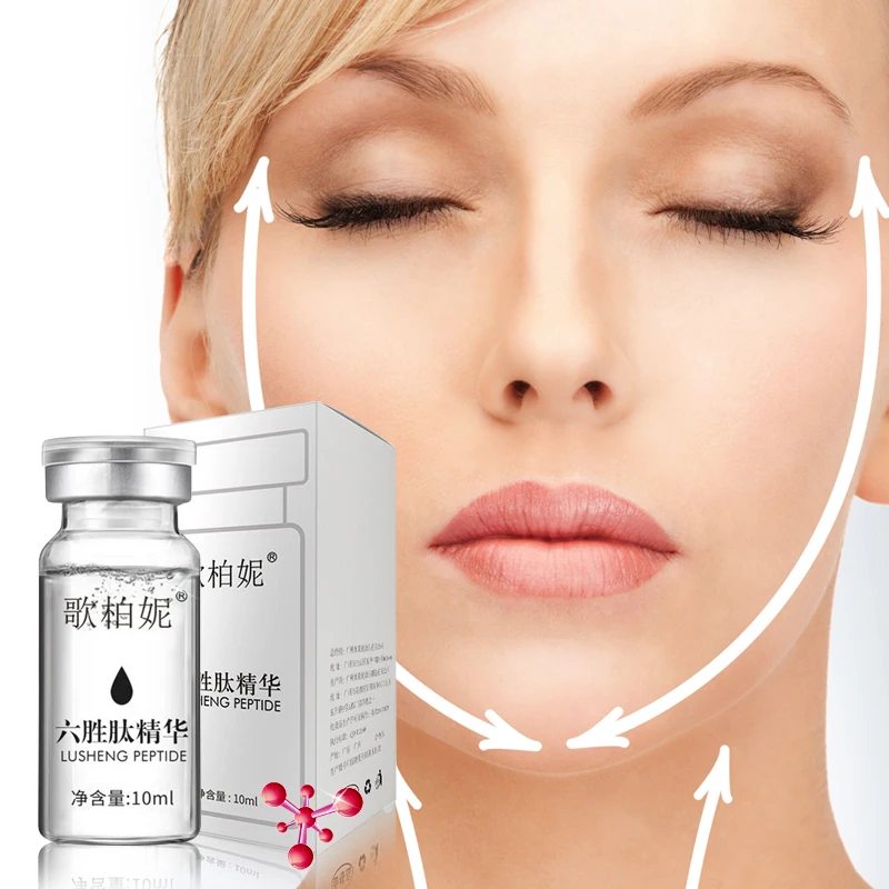 6 сыворотка с пептидами, содержит аргирелины, омолаживающие, увлажняющие, отбеливающие