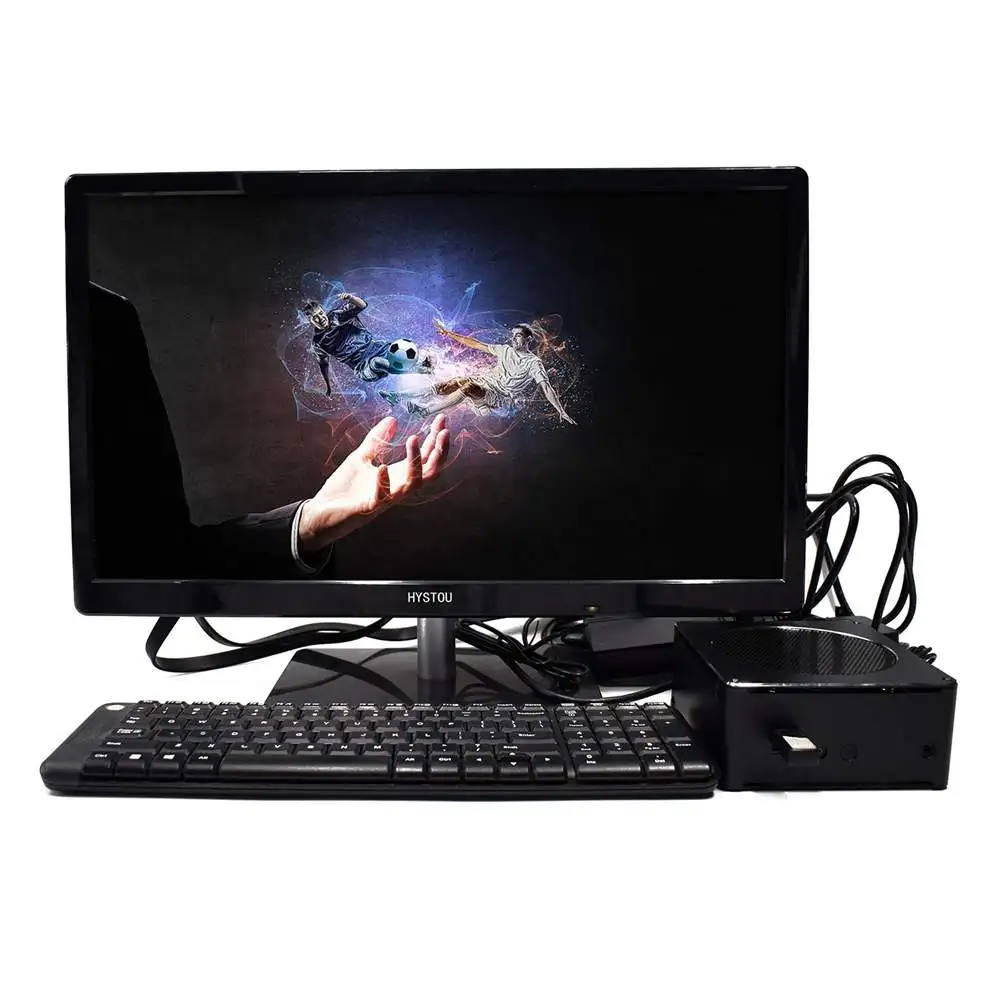 HYSTOU S200 Мини ПК i7 8750H 8 Gen Barebone четырехъядерный процессор Win10 DDR4 Intel UHD графика 630 4,1 ГГц безвентиляторный Миниатюрный Настольный ПК