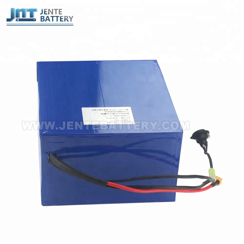 

High quality 60v 50ah li ion battery pack 52.2ah 18650 PF Cell