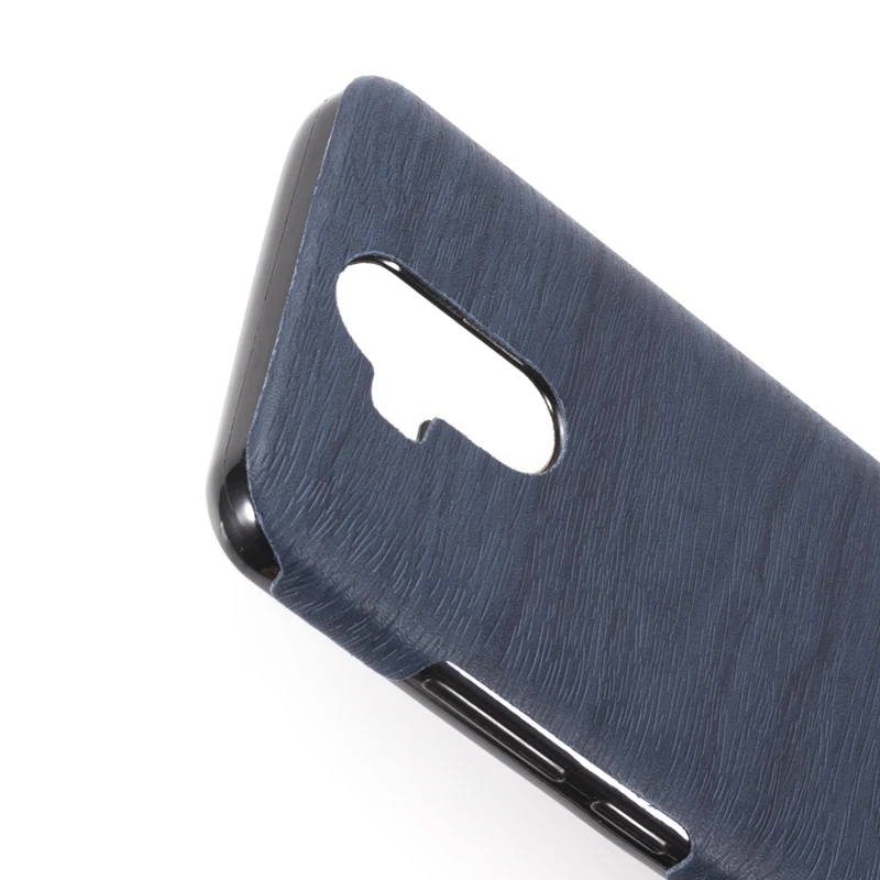 Чехол из искусственной кожи с деревянным лицевым покрытием для Ulefone Power 3 S чехол