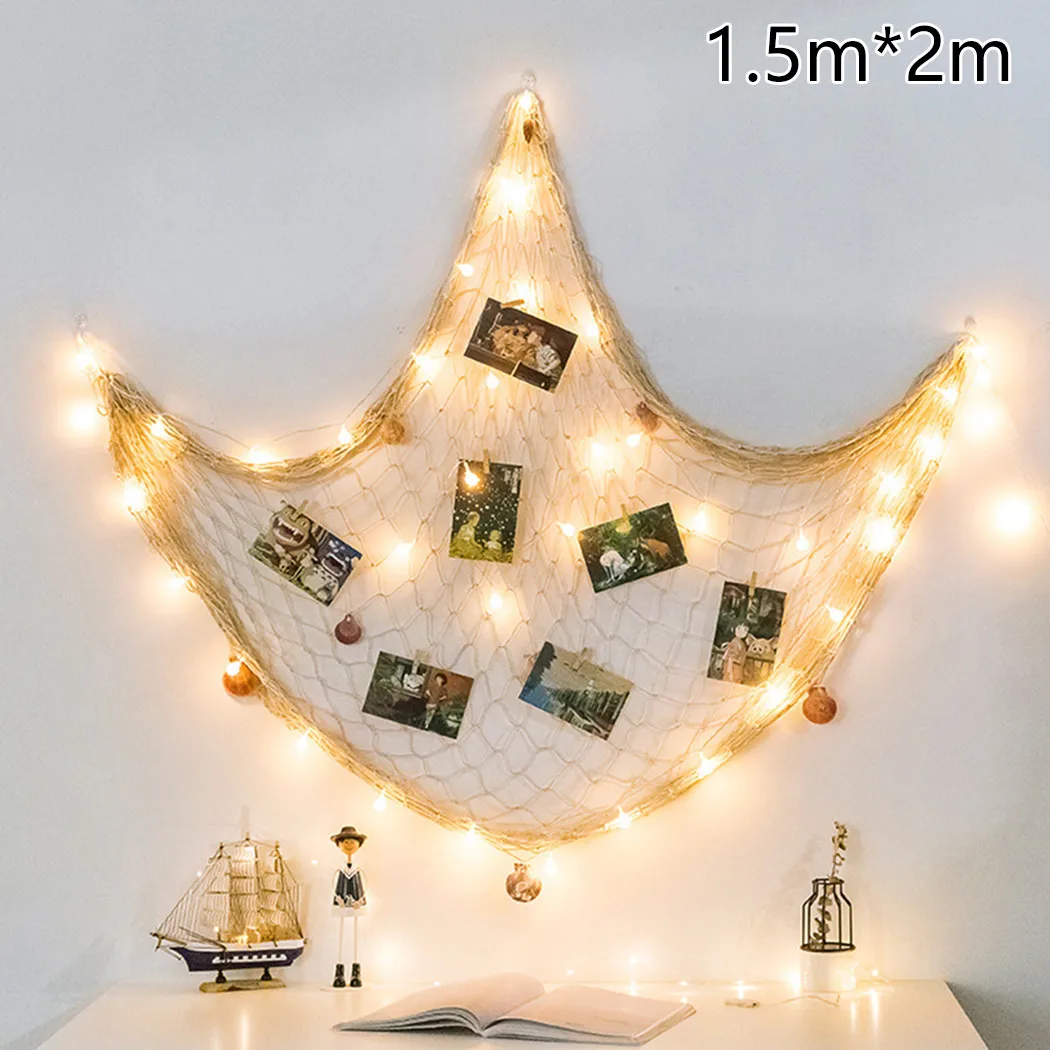 DIY рыболовная сеть декоративный подарок на Новый год Висячие Декор для дома и