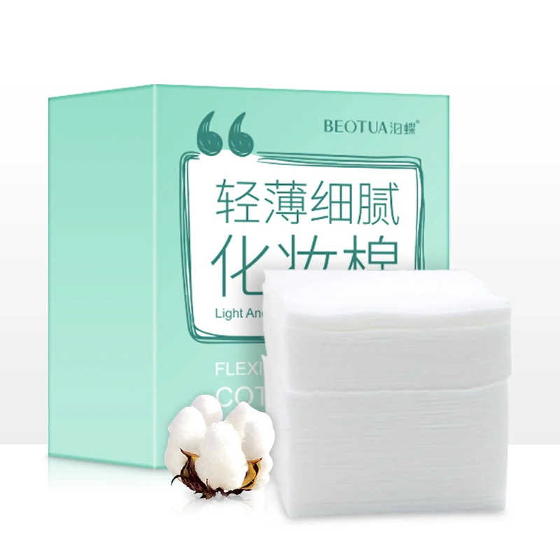 100 шт./пакет в Корейском стиле лица органический Ватные диски с очищающим