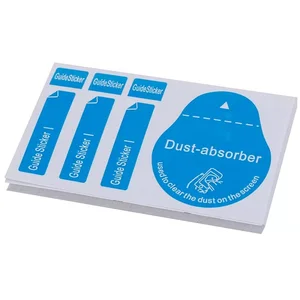 1000pcs screen protector wet dry wipe paper removal dust absorber sticker for camera lens optical lcd screen cleaner wholesale free global shipping