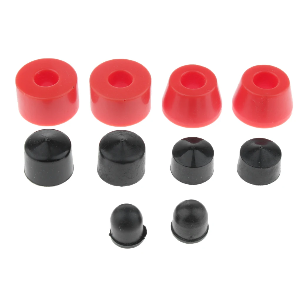 10pcs Lightweight Portable PU Truck Bushings &amp Pivot Cups Set Scooter Accessories for Skateboard Longboard Outdoor Sports | Спорт и