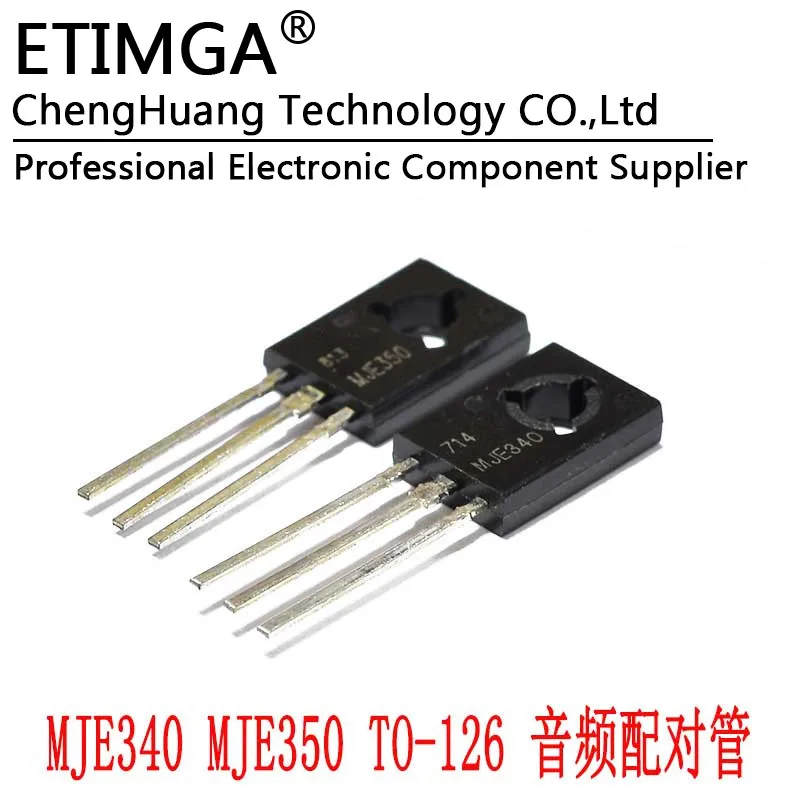 

10 шт./лот MJE340G JE340G MJE350G JE350G TO-126 аудио динамик Push сопряжение трубка