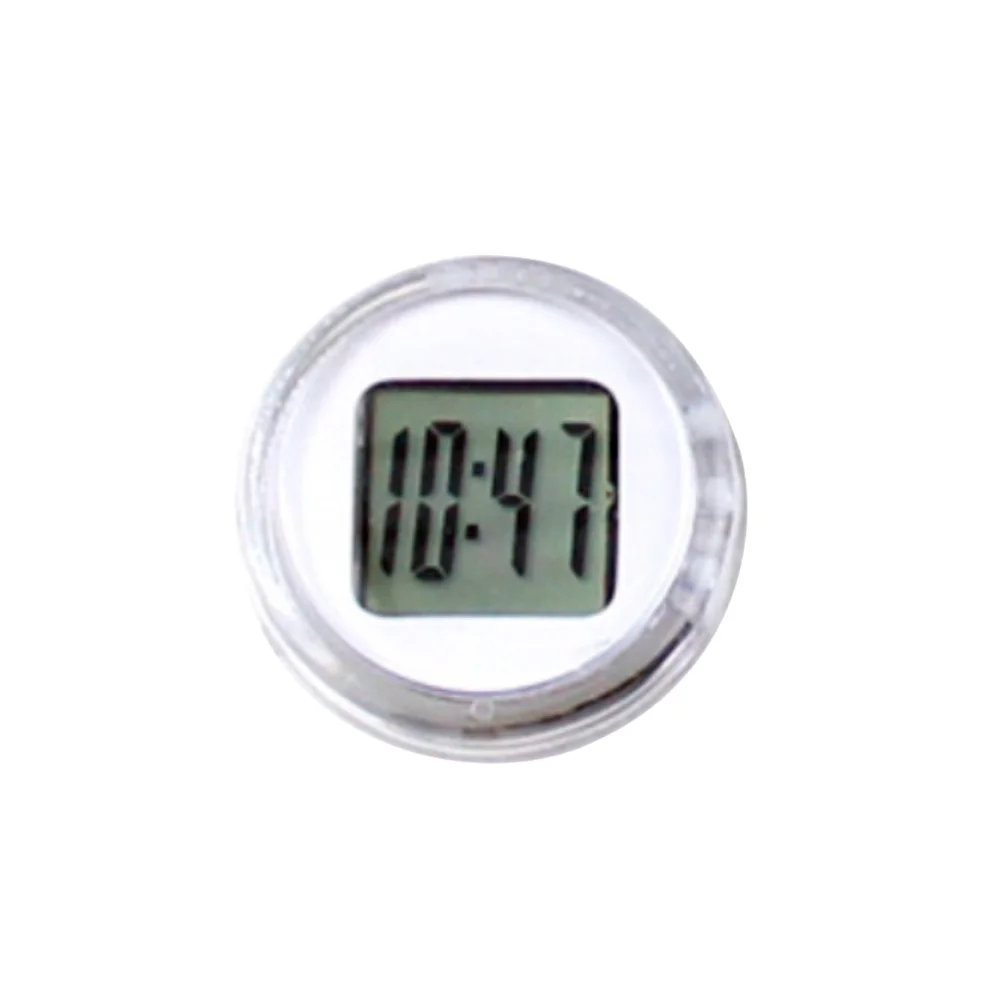 New Mini Precision Motorcycle Clock Waterproof Compact Mount Adhesive Watch Moto Digital With Stopwatch | Автомобили и мотоциклы