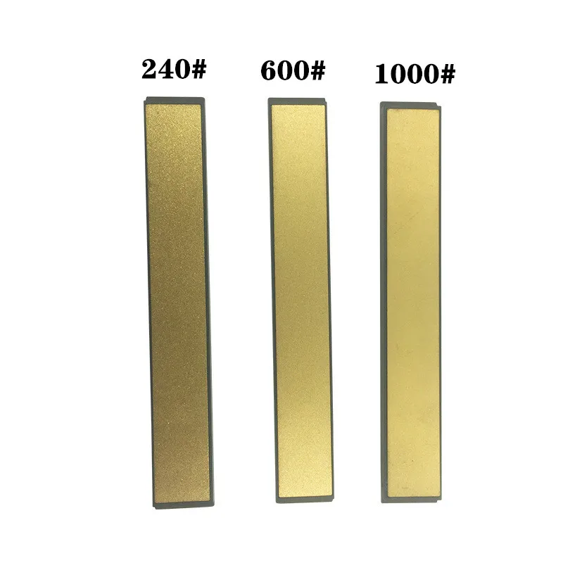 gold set Алмазная точилка MDSPLPIY, 1 набор, 3 шт., кухонный инструмент, нож для заточки кромки, Алмазный точильный камень, система Точилки кухонных ножей - Цвет: gold set