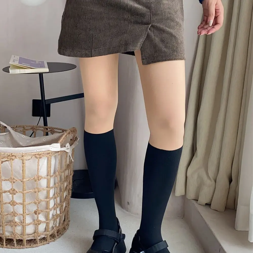 Новые весенне-осенние женские комбинированные колготки черные Соблазнительные