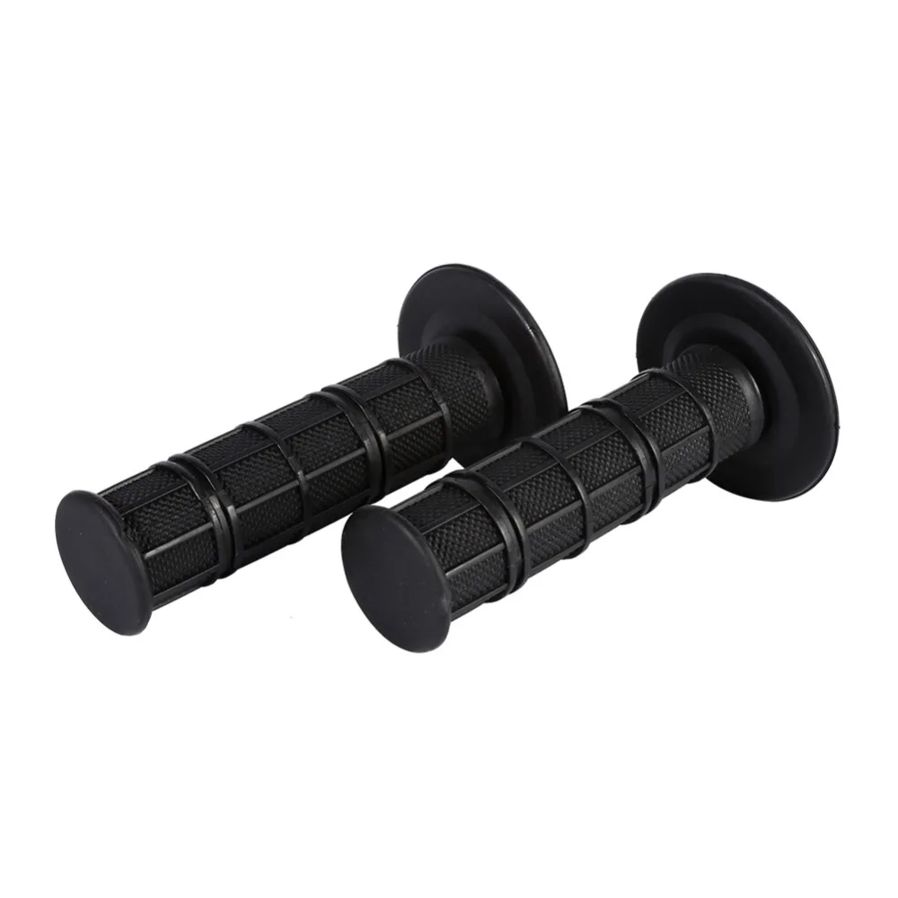 

22mm 7/8 "Silicone Soft grip Bar Hand grips for Pit Dirt Bike Motorbike Black grip Bar Hand grips