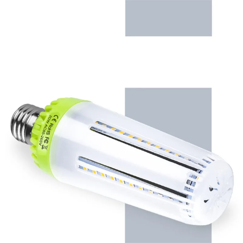 Алюминиевая охлаждасветодиодный Светодиодная лампа кукуруза OUFULA E27 E26 20 Вт с