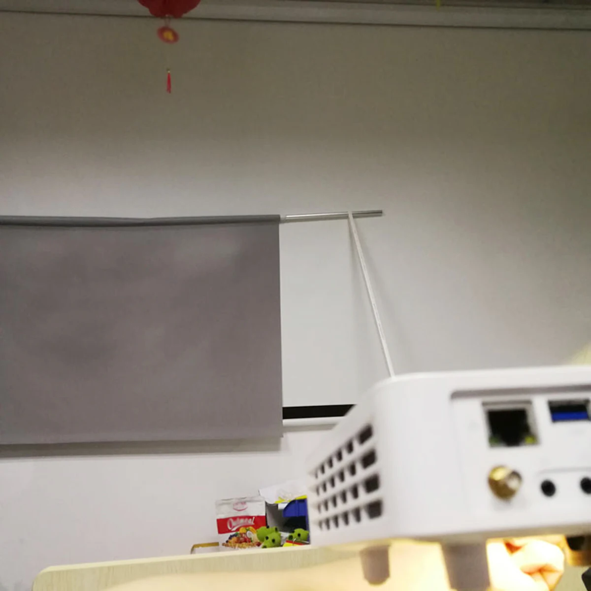 

60 72 84 100 120 Inches HD Projection Screen Foldable Projector Curtain Optical Anit-Light Screen Home Projector Curtain 16:9