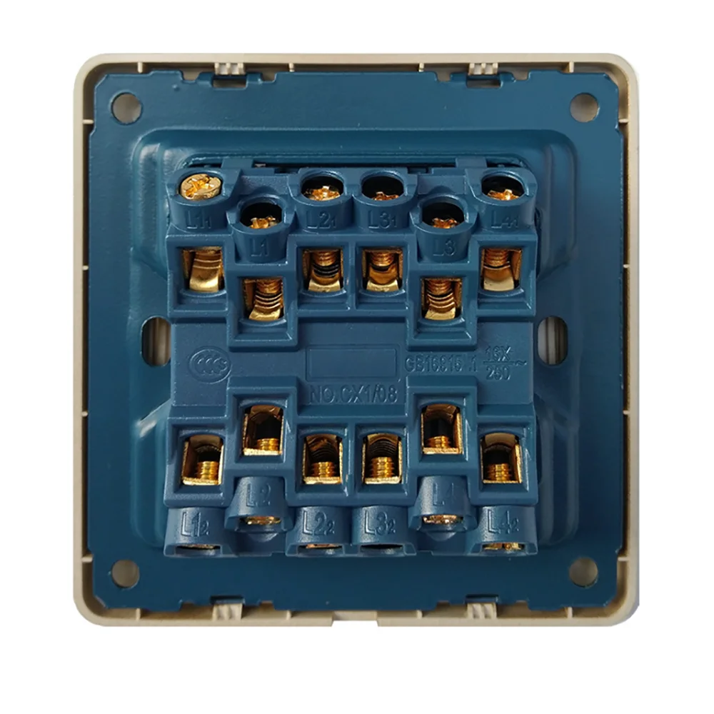 SANDIY панель 4 банды 1 способ 2Way переключатель сброса импульсный мгновенный