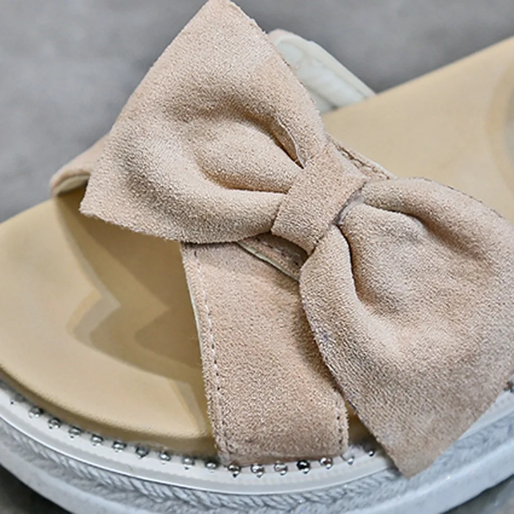 Сандалии SAGACE женские на платформе пляжная обувь толстом каблуке с милым бантом