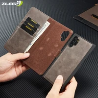 removable case for samsung galaxy note 20 10 9 8 s20 fe ultra s21 s10 5g s9 s8 plus s7 j6 2018 leather flip magnetic card cover