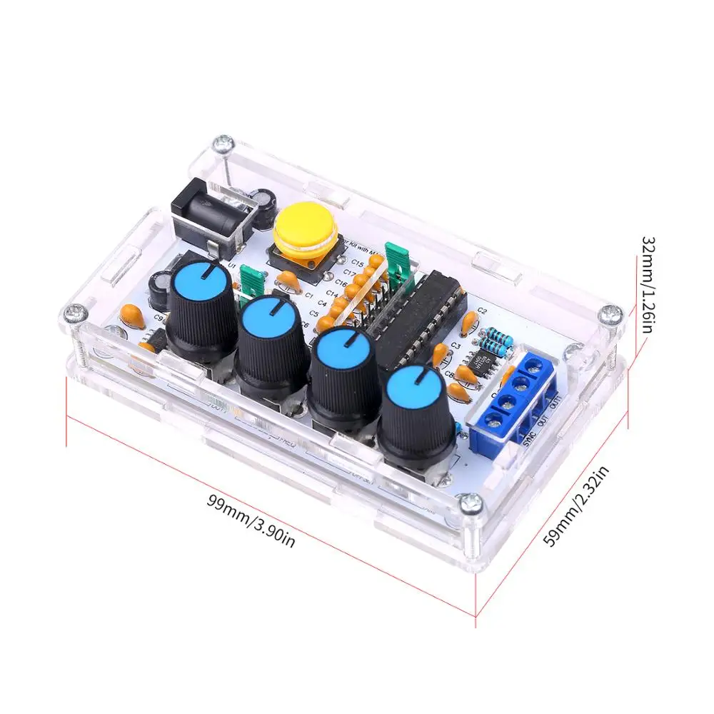 Высокоточный генератор сигналов XR2206 ICL8038 MAX038 Набор DIY