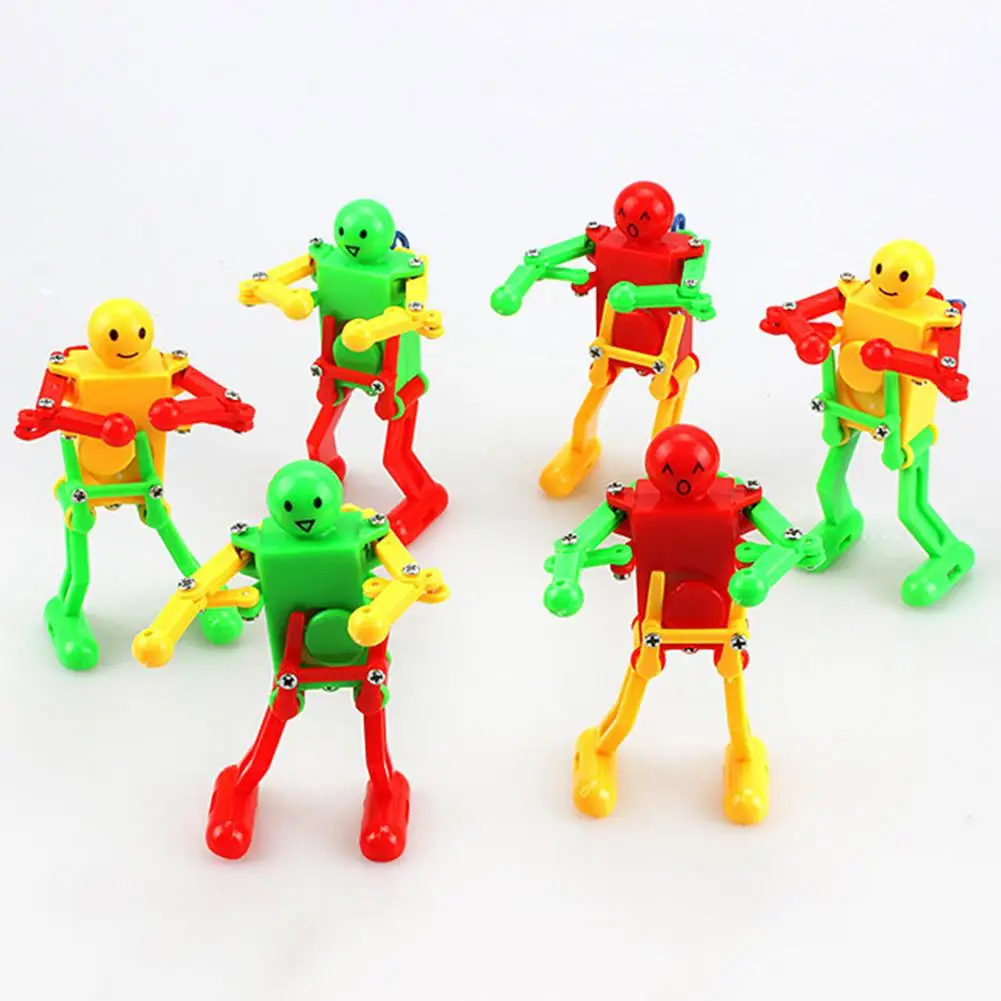 Windup робот-танцор игрушки для мальчиков многоцветный весенний Заводной танцор