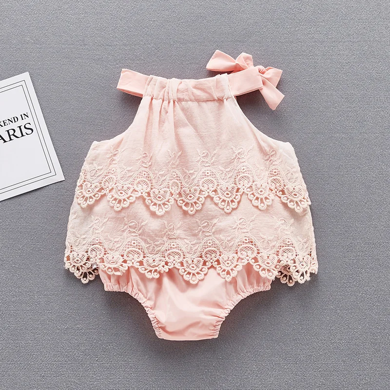 

Princess Baby Romper for Girls Lace Newborn Rompers Baby Girl Clothes Birthday Party Outfits ToddlerJumpsuit Infant Clothing