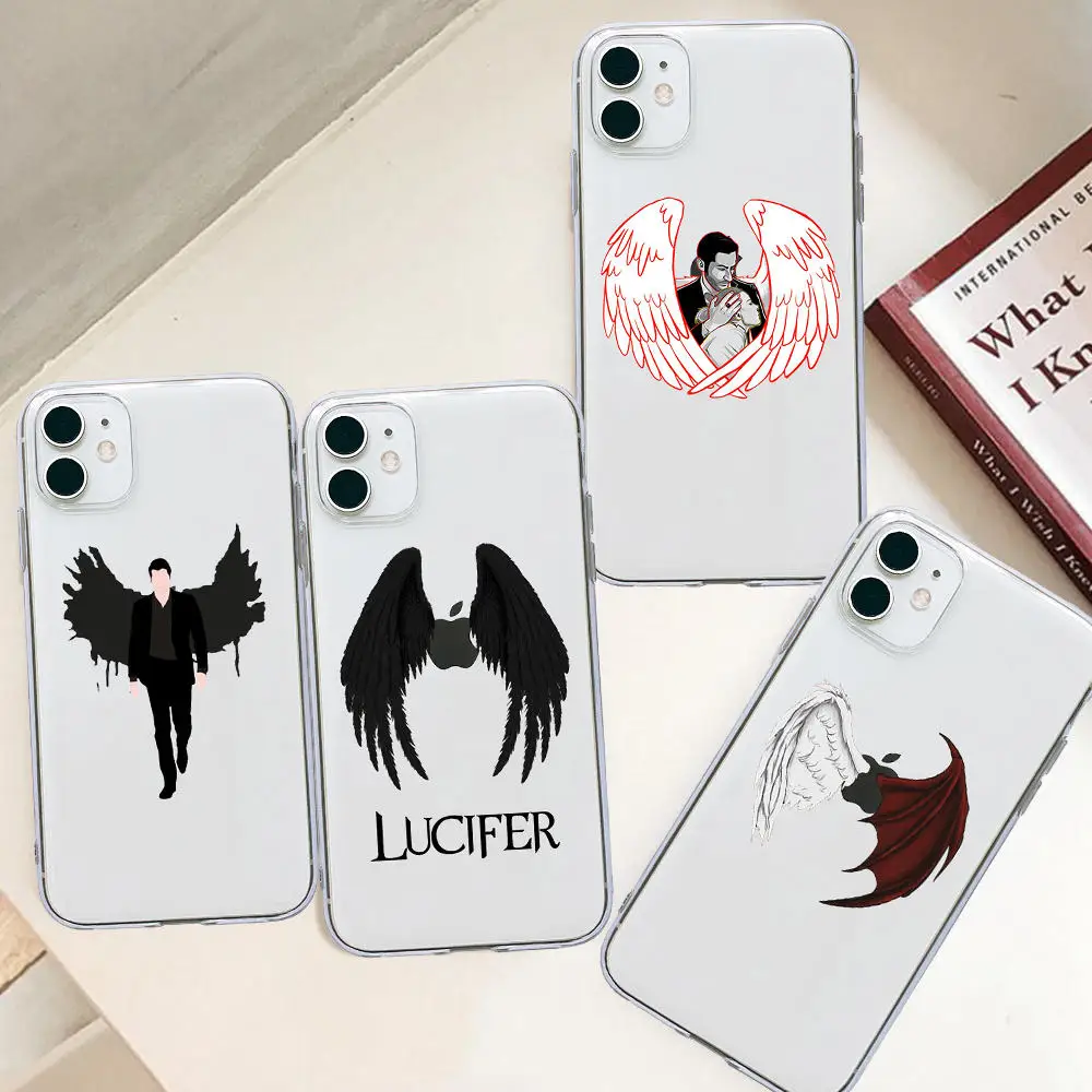Для IPhone 7 plus чехол для телефона Люцифер крылья Мужская Роскошная бабочка iPhone 11 Pro