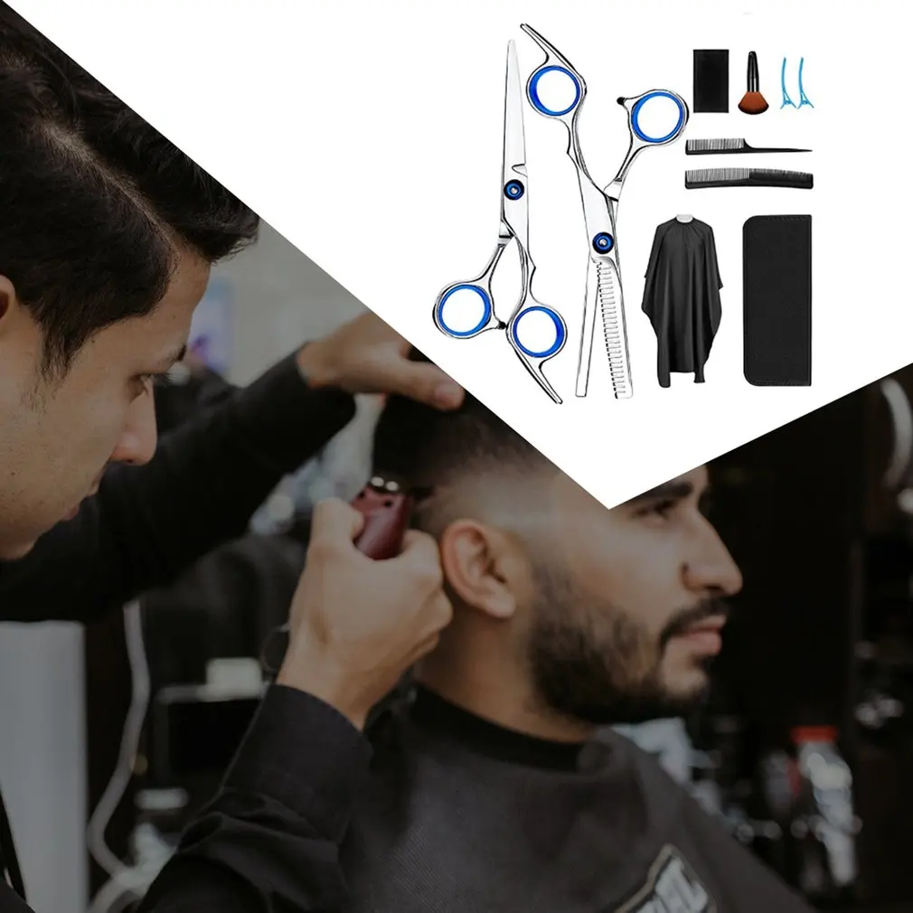 

Professional Hairdressing Scissors Hair Barber Barbershop Haircut Thinning Shears Devices for Cutting Scissors Set Salon Tool