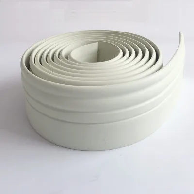 200cmx10cm Белый черный хаки плинтус самоклеющиеся гостиная спальня плинтус линия талии детский сад плинтус 3D пена ва - Цвет: 200cmx10cm