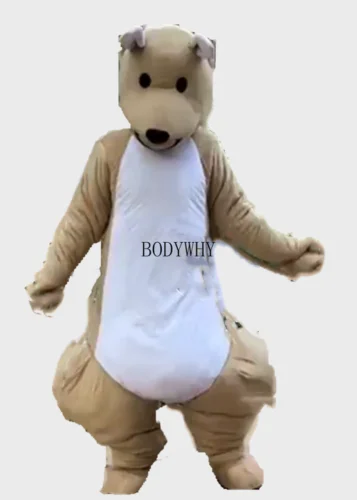 

Brown Kangaroo Mascot Costume Suits Cosplay Suits Fancy Party Game Outfits for Halloween Xmas Adult Size