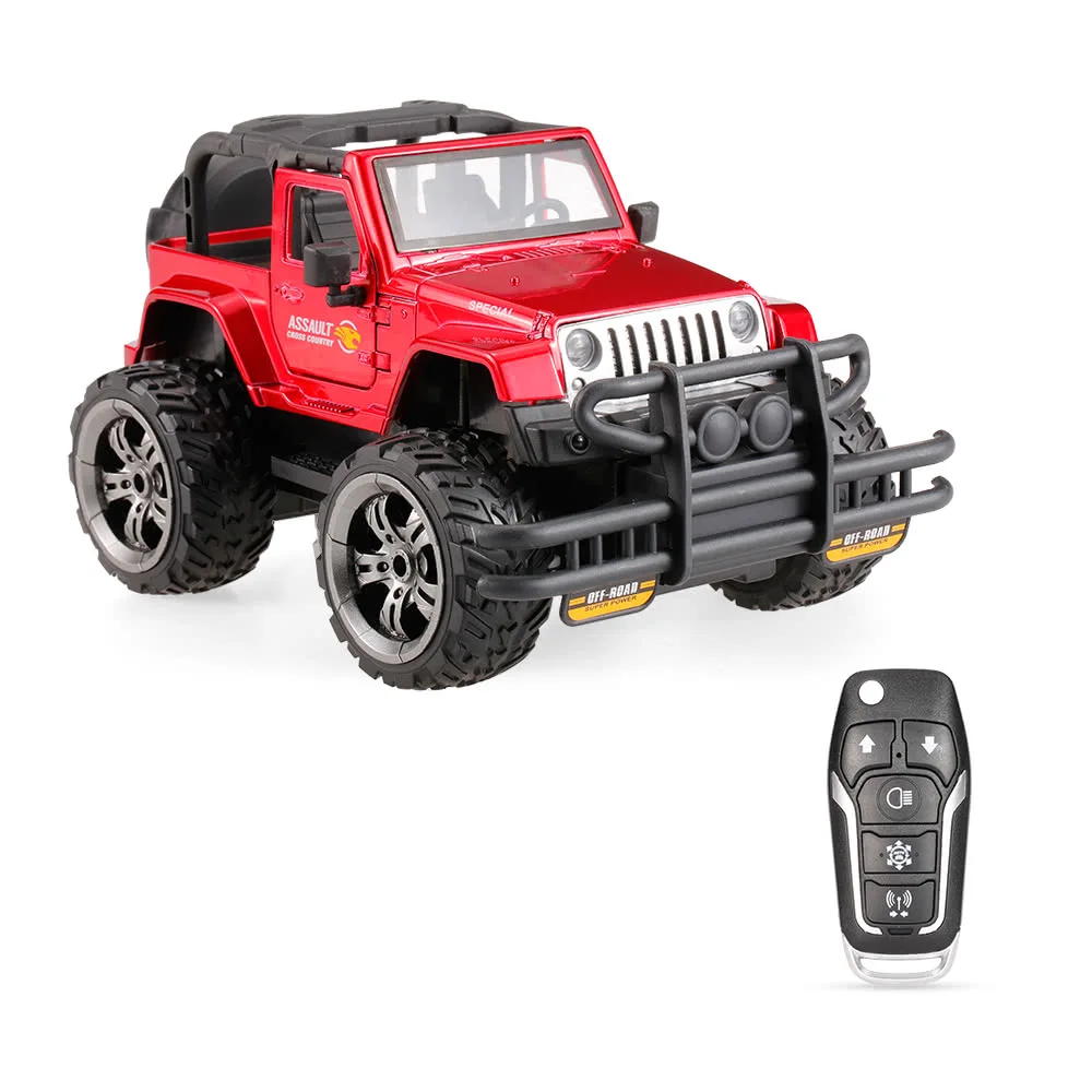 1369-9 Snow Leopard Super Pioneer Gravity Sensing Programmable Buggy 2.4G 1/24 Alloy RC Off-road Car with Light |