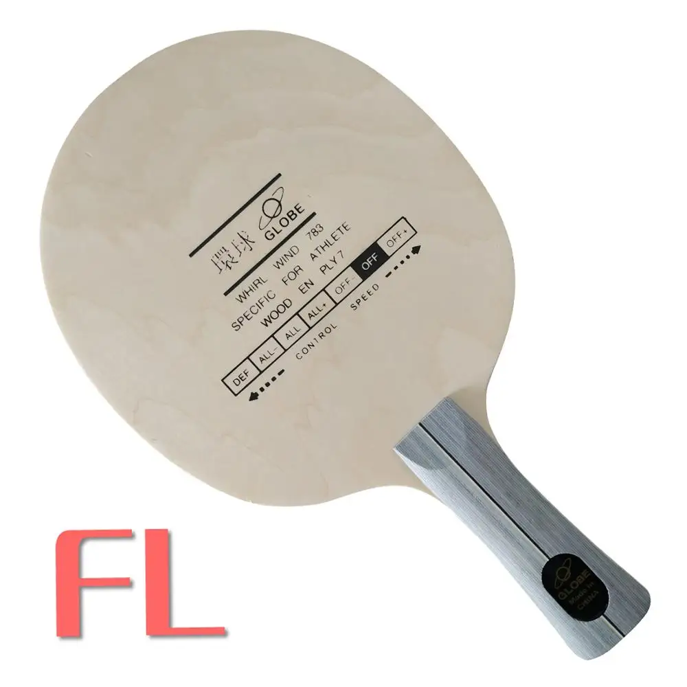 FL long handle Глобус Вихрь Ветер 783 настольный теннис пинг понг лезвие - Цвет: FL long handle