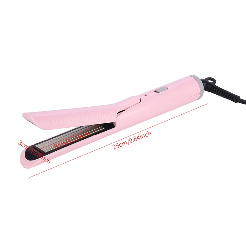 Мини-выпрямитель для волос с европейской вилкой 2 в 1 бигуди 3D плавающие щипцы