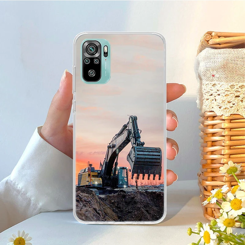 Мягкий чехол для телефона Xiaomi Redmi Note 10 10S 9 9S 9T 8 8T 11 11S 11T 11E 12 Pro Plus 7 6 5