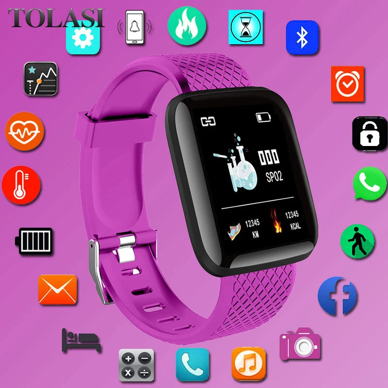 Модные спортивные Смарт-часы детские часы для девочек и мальчиков умные детей
