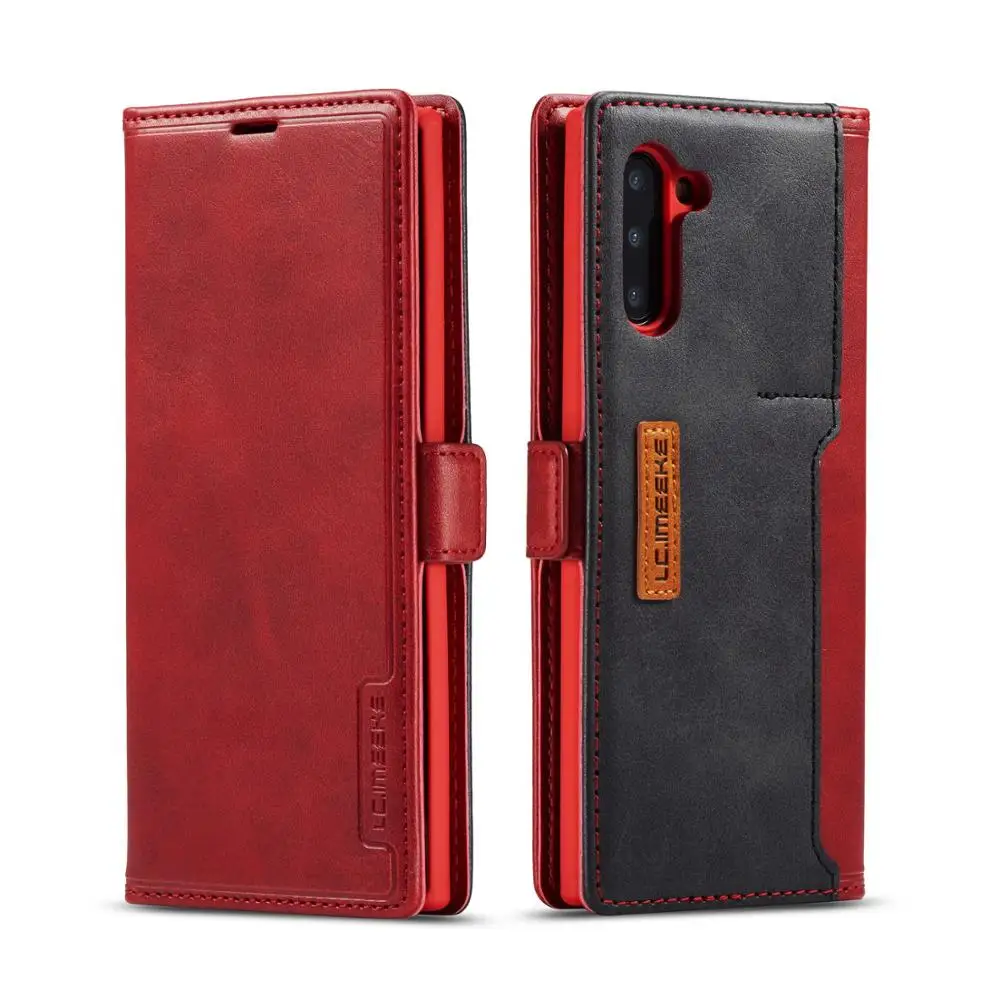 Роскошный Магнитный кожаный чехол для телефона Samsung Note9 / Note10 Note 10 Pro флип карт Galaxy