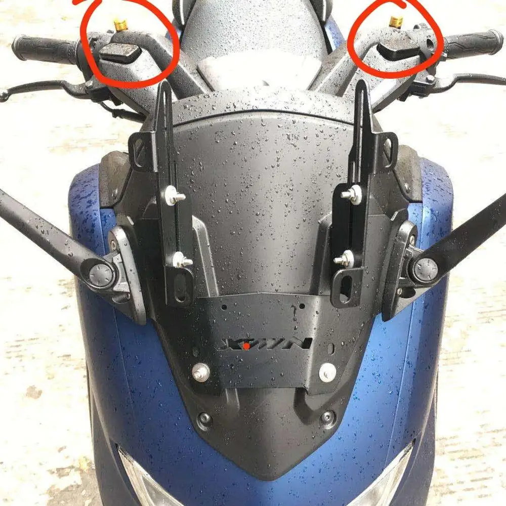 Модифицированный мотоцикл все новые nmax nmax2020 зеркальный винт крышка код для yamaha