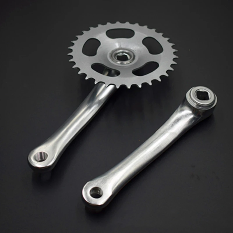 Велосипедный шатун со звездами для велосипеда педали цепного кольца 32T Crank 165 мм