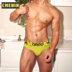 Трусы мужские, хлопковые, быстросохнущие, бандаж, бандаж, брифы, сексуальное нижнее белье для мужчин BS3101