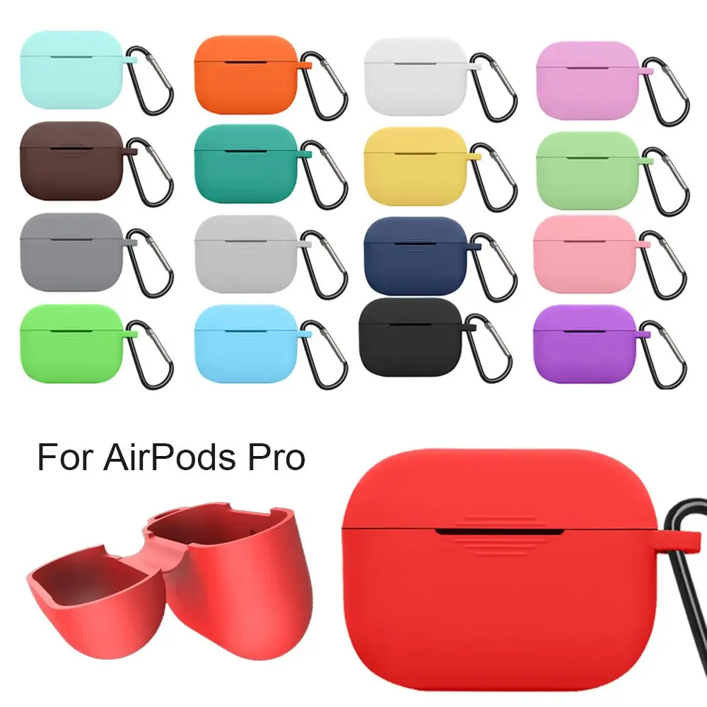 

Мягкий силиконовый чехол для Apple Airpods Pro, тонкий защитный чехол, аксессуары для наушников Bluetooth, пыленепроницаемый