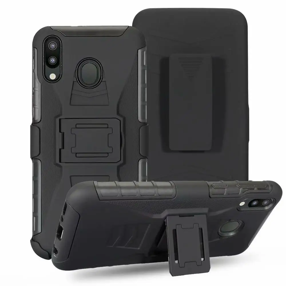 Чехол для Redmi Note 7 гибридный uyфраte с зажимом ремня чехол подставкой Xiaomi