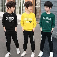 children clothing sets for boys casual sports suits autumn kids tracksuits 2022 teenage boys sportswear 5 6 7 8 9 10 12 years