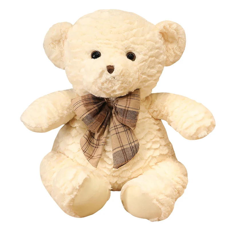 

New Arrive 35/45/55cm Cute Soft Kawaii Bowtie Teddy Bear Plush Toys Stuffed Doll Animals For Kids Girlfriend Gift