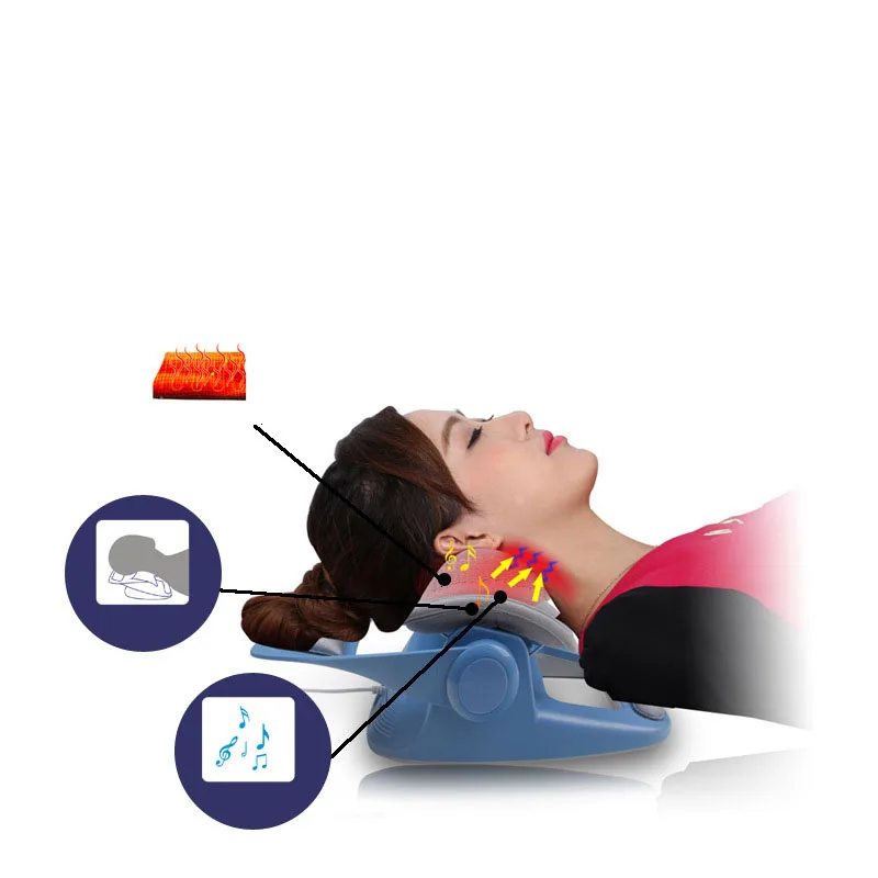 Низкочастотная вибрационная массажная подушка с электрическим нагревом