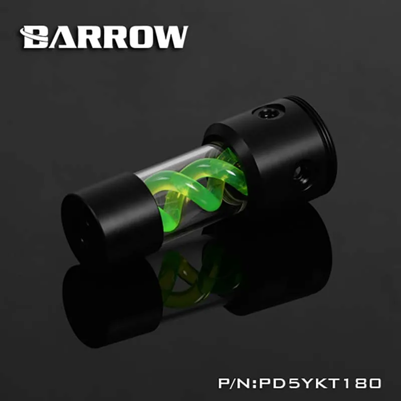 Резервуар для охлаждения воды Barrow PC Tvirus с крышкой насоса D5/SPG40A 180 мм/230 мм/280 мм/330 мм