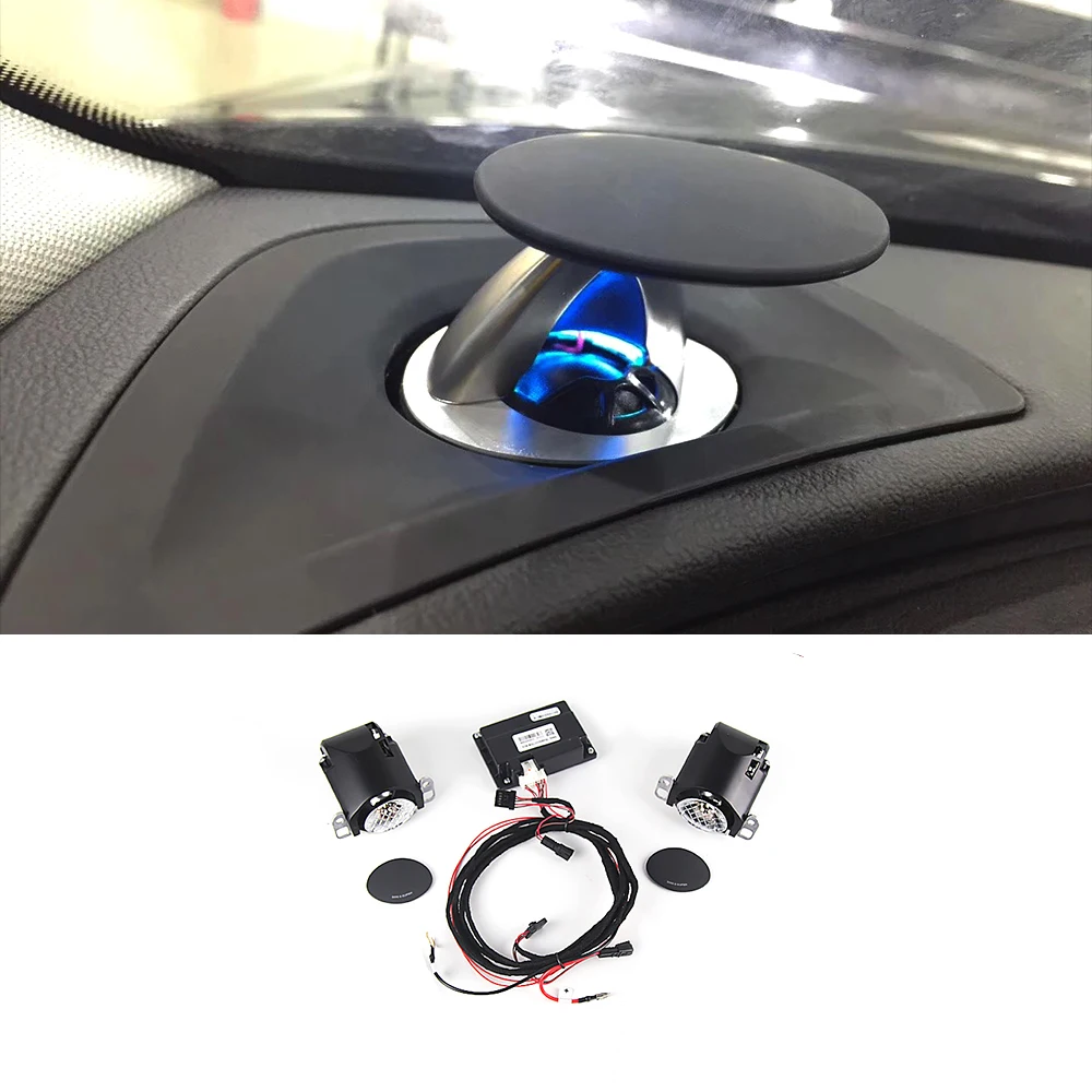 

Center dashboard lifting speaker For Audi A8 2011-2017 series professional 64 colors lights luxury tweeter midrange upgrade